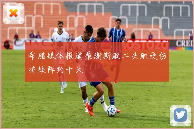 希腊媒体报道桑谢斯股二头肌受伤将缺阵约十天